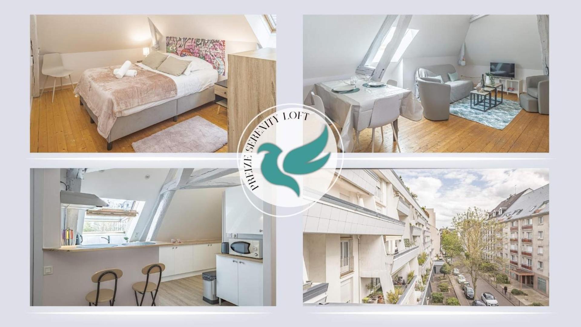Preize Serenity Loft - Hypercentre - 2 Pers. Troyes Esterno foto